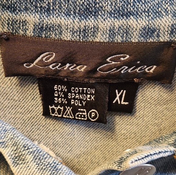 Nwt Lana Erica Denim Jacket - Picture 6 of 10